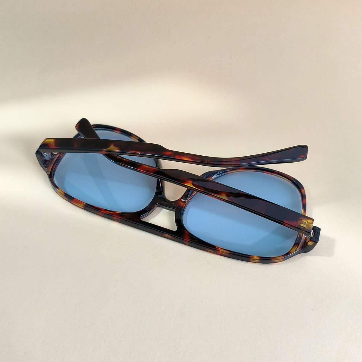 Vintage Double Bridge Aviator Sunglasses_CWASG0113: LIGHTBLACK / (OS) 1