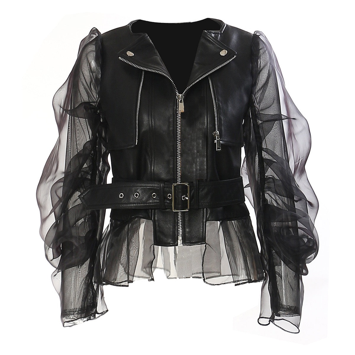 Mesh Biker Jacket