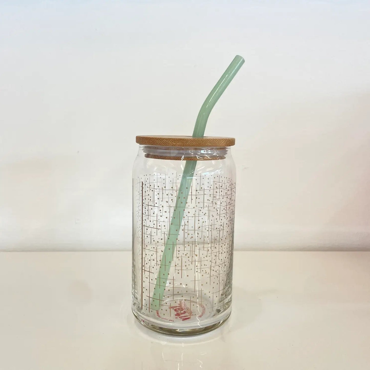 Bamboo lids for Can Glassware
