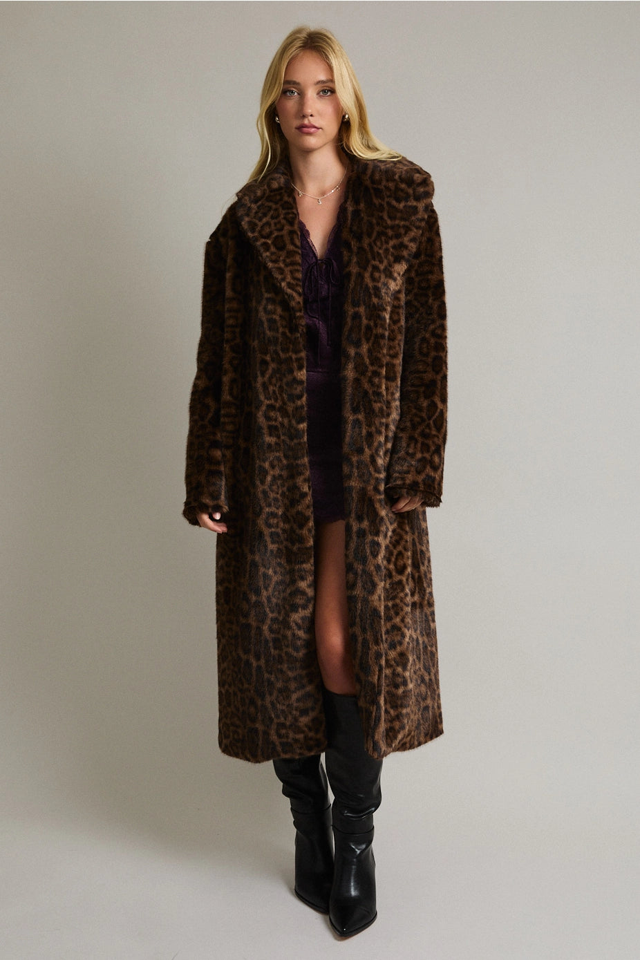 Faux Fur Coat