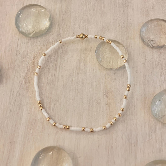 Hope White Bracelet
