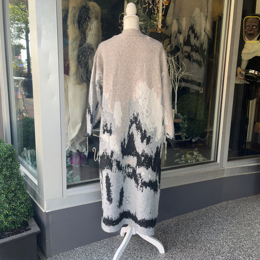 Winter Snowscape Cardigan