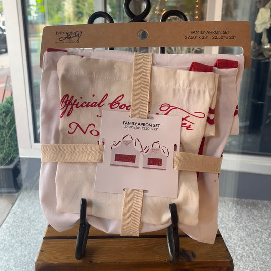 Family Baking Apron Set