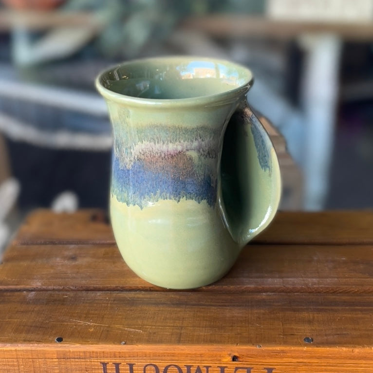 Misty Green Handwarmer Mug