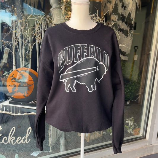 Black Buffalo Crewneck
