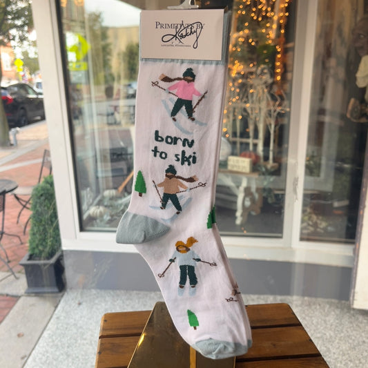 Born to Ski socks