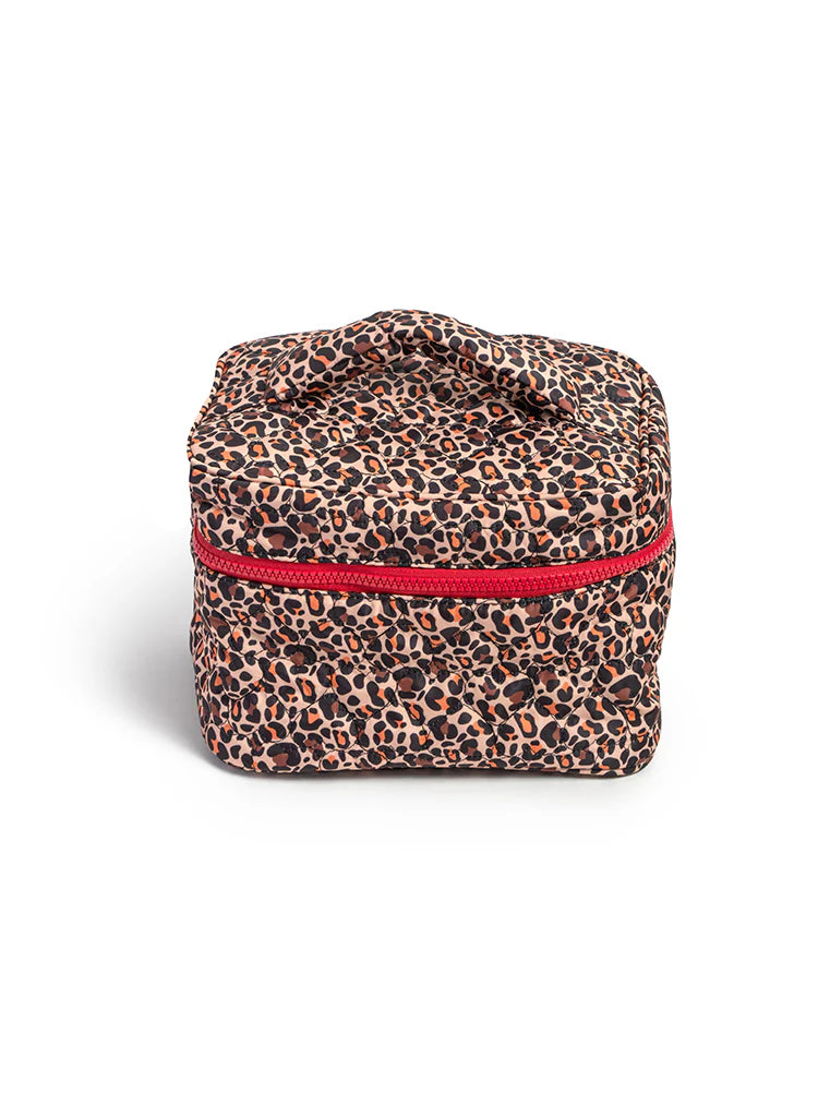 Cheetah Cosmetic Bag