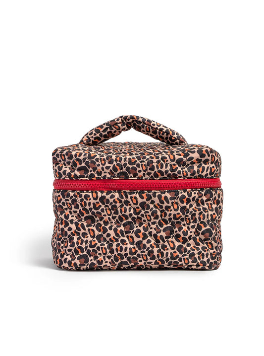 Cheetah Cosmetic Bag